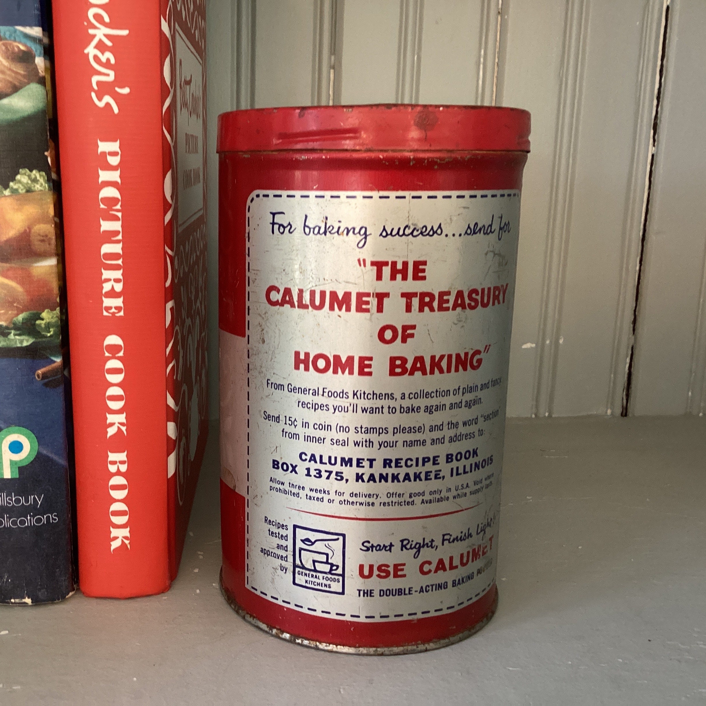 Vintage Kitchen Tin * Calumet Baking Powder - Etsy