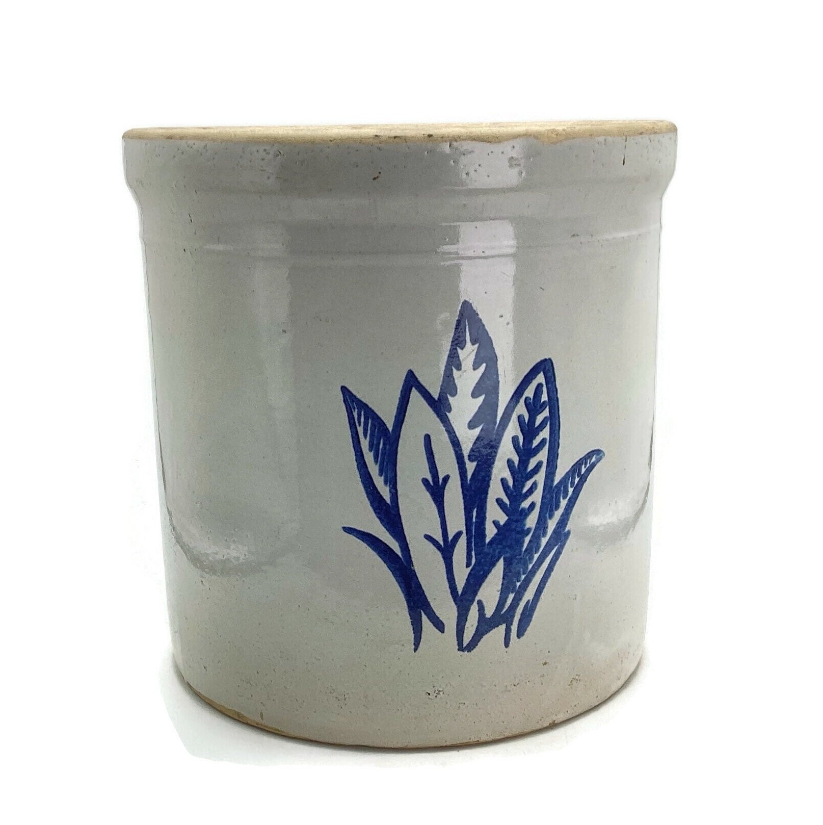 Vintage Western Stoneware Crock 3 Gallon Etsy