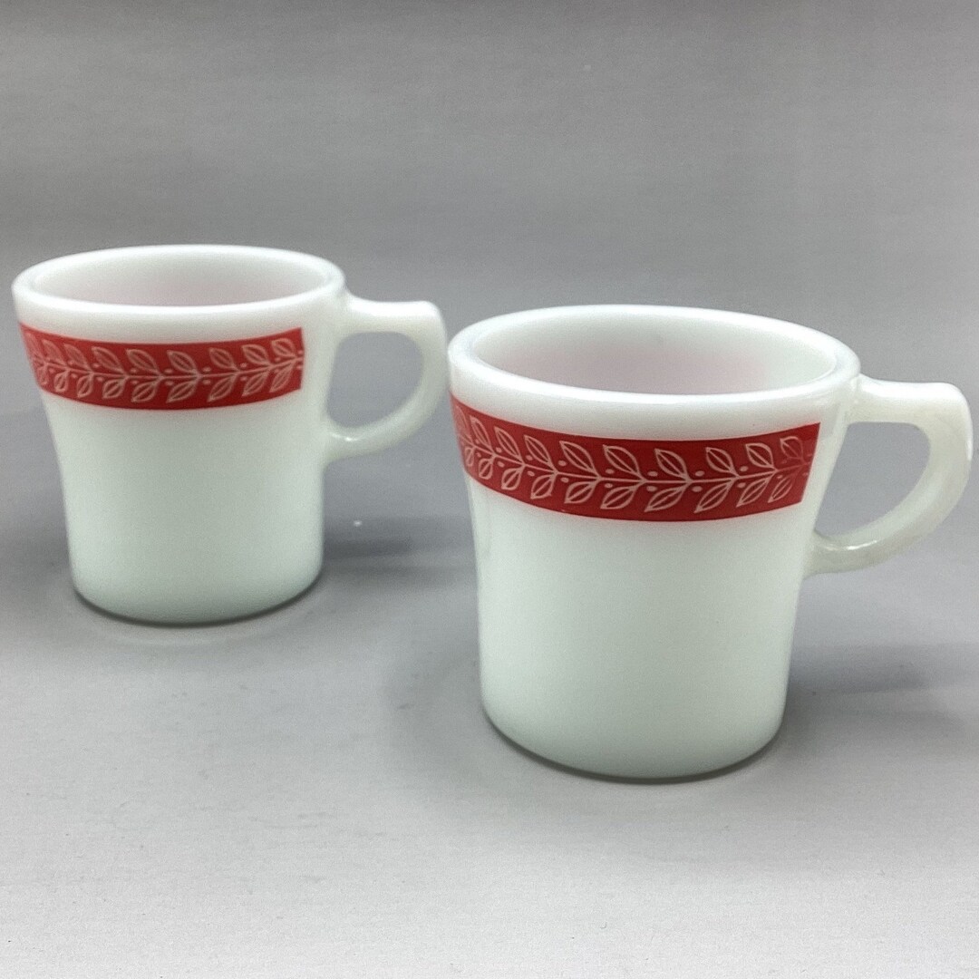 Pyrex Mugs Vintage Pyrex Coffee Mug Set of 2 - Etsy
