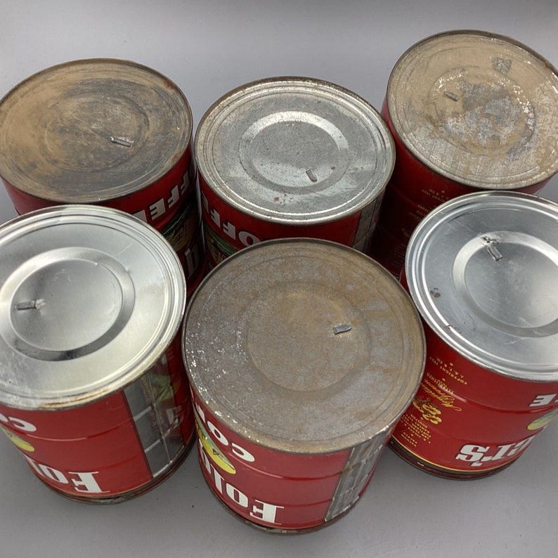 Vintage Hills Brothers or Folgers Coffee Tin Farm Kitchen Decor Etsy