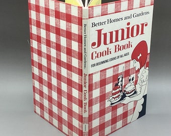 1972 Better Homes and Gardens Junior Cook Book for Beginning Cooks of All Ages