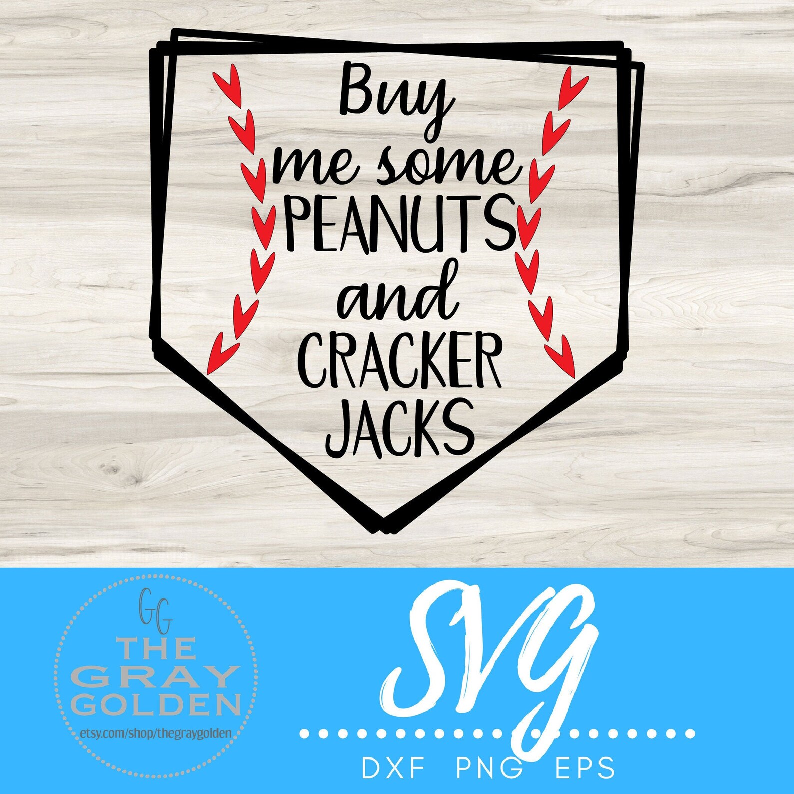 Buy Me Some Peanuts And Cracker Jacks Baseball Softball Etsy