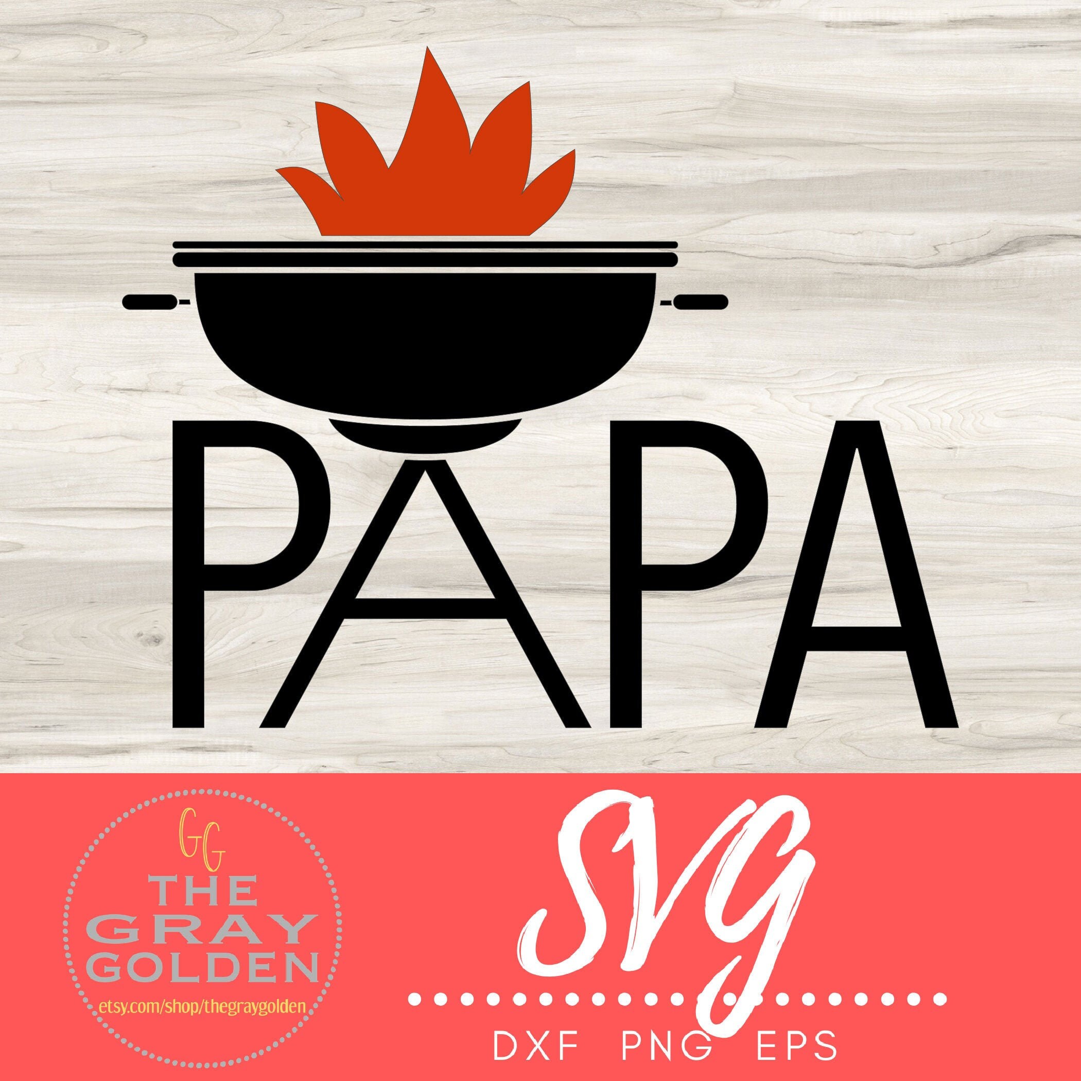 Download Papa Svg For Shirts Papa Svg Files Papa Fathers Day Svg Etsy