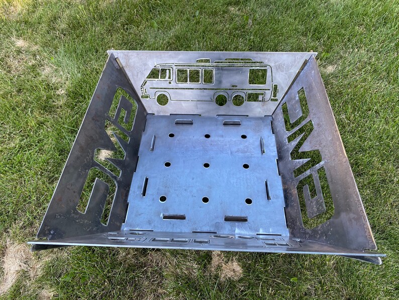 Portable GMC classic Motorhome RV fire pit In fire pits Etsy