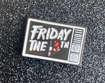Crystal Lake Jason Official Tour Guide Horror VELCRO® BRAND Hook Fastener Patch
