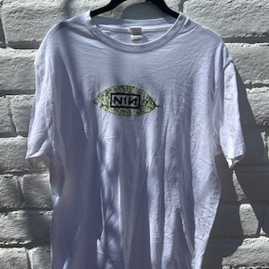 Nine Inch Nails With Teeth Era 2005 Concert Tour Shirt NIN Trent Reznor Fragile Downward Spiral Pretty Hate 90s Industrial Marilyn Manson
