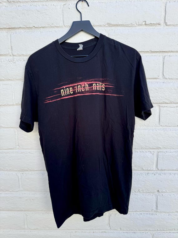 Nine Inch Nails 2014 Tour T-shirt Goth Metal Industrial NIN Nine Inch Nails 2014 Tour T-shirt Goth Metal Industrial NIN