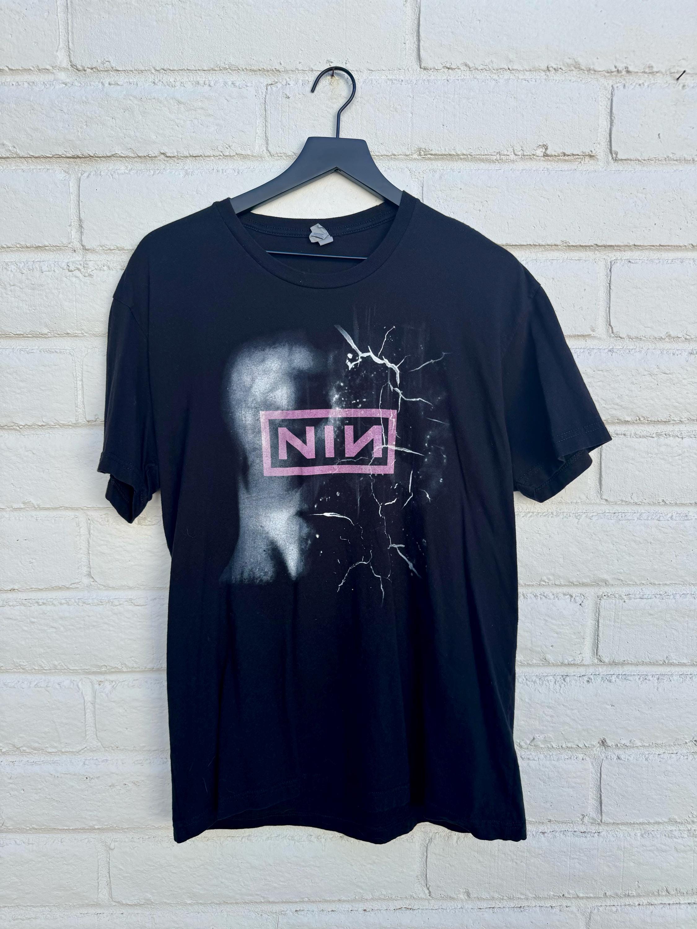 Nine Inch Nails Tension 2013 Tour T-shirt Trent Reznor Downward 