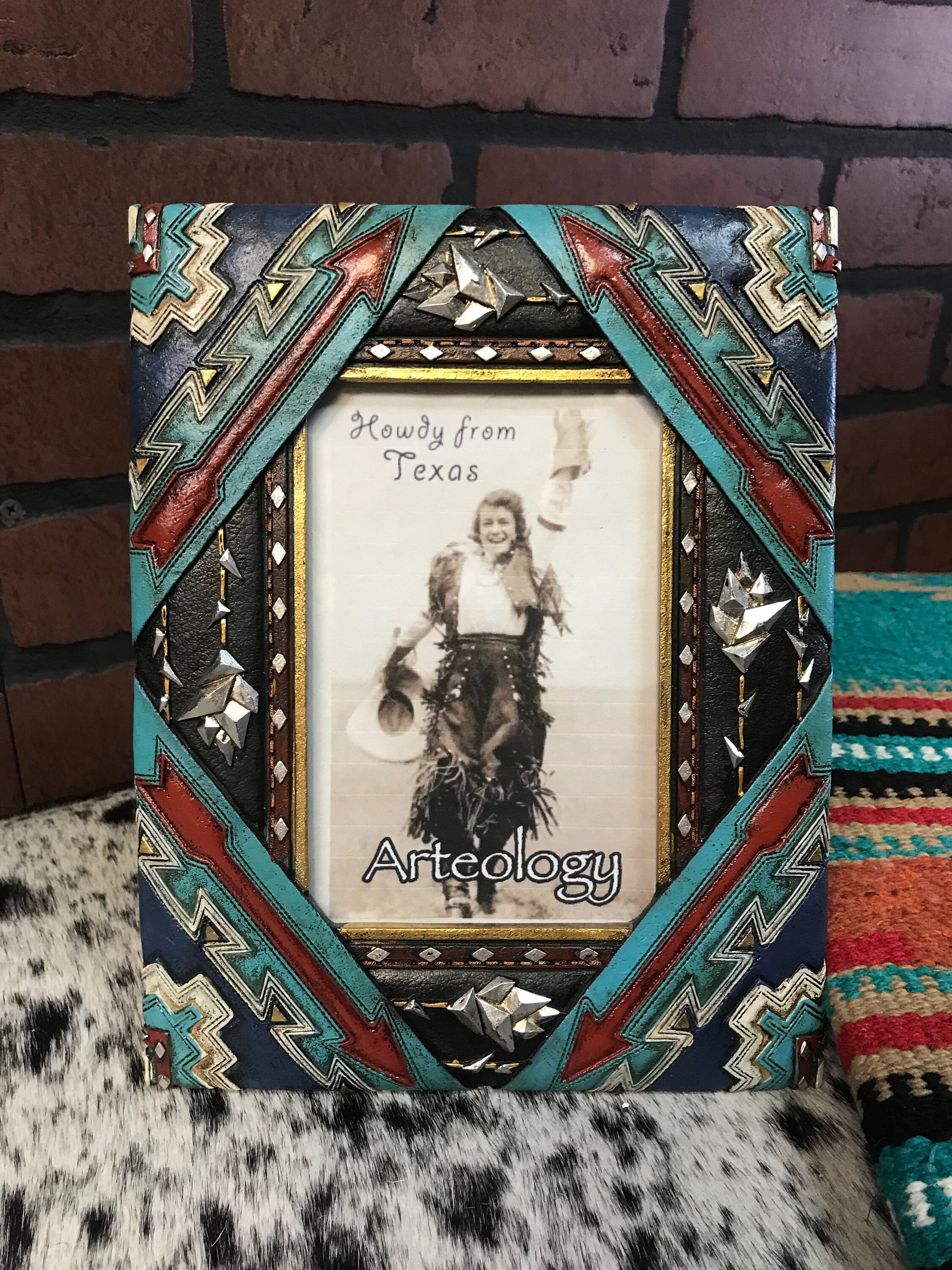 Rustic Western Picture Frame | Etsy