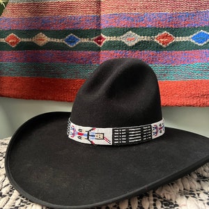 Hand Beaded Yei Hat Band