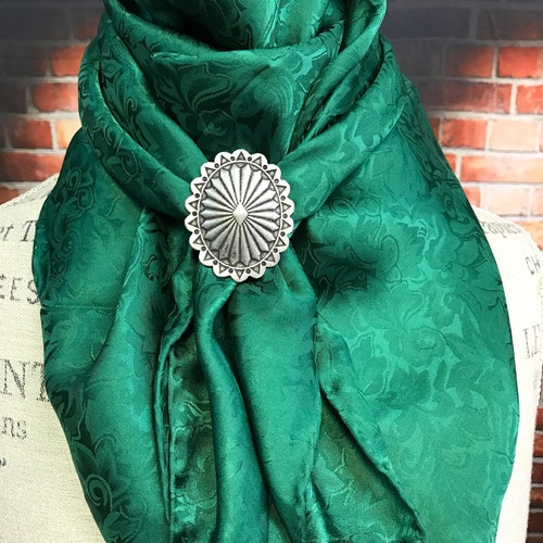 Shimmering Redblack Wild Rag Silk Blend Jacquard Pattern Etsy