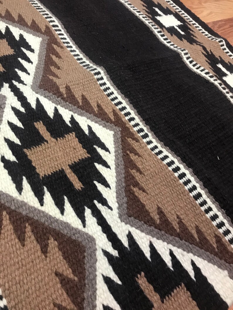 Woven Wool Saddle Blanket the Stanton Etsy
