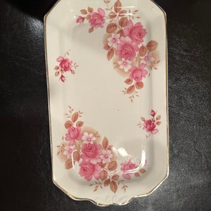 Beautiful Weatherby Royal Falcon &quot;Stoke on Trent&quot; 11&quot; Tray, Gift for her