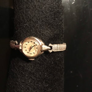 Vintage Girard Perregeux Ladies Mechanical Watch, 10k Gold Filled, worked well, great for collection or gift