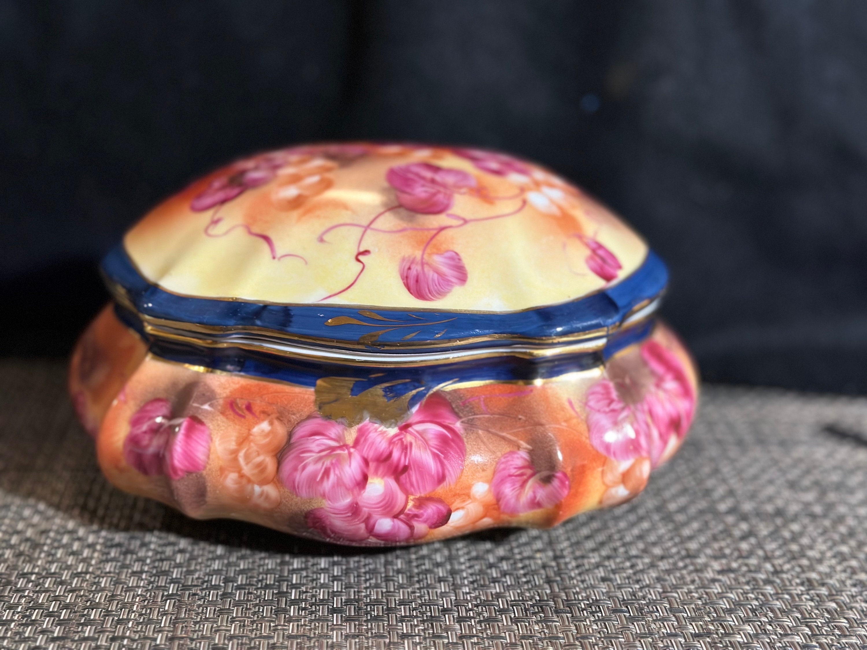 Limoges Porcelain Hand Painted Mug - Etsy