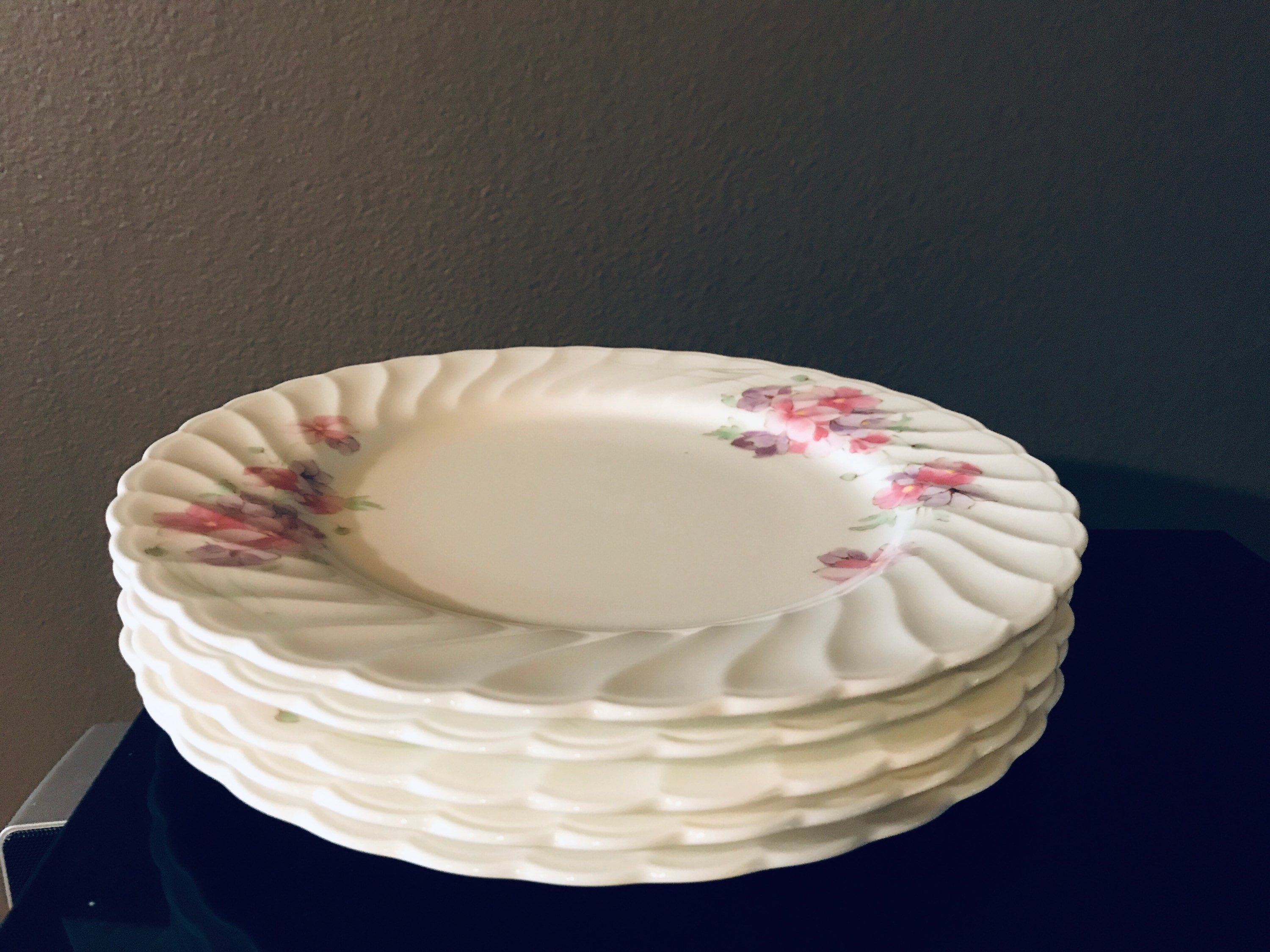 5 Beautiful Noritake Studio Collection Bone China Dinner Plates