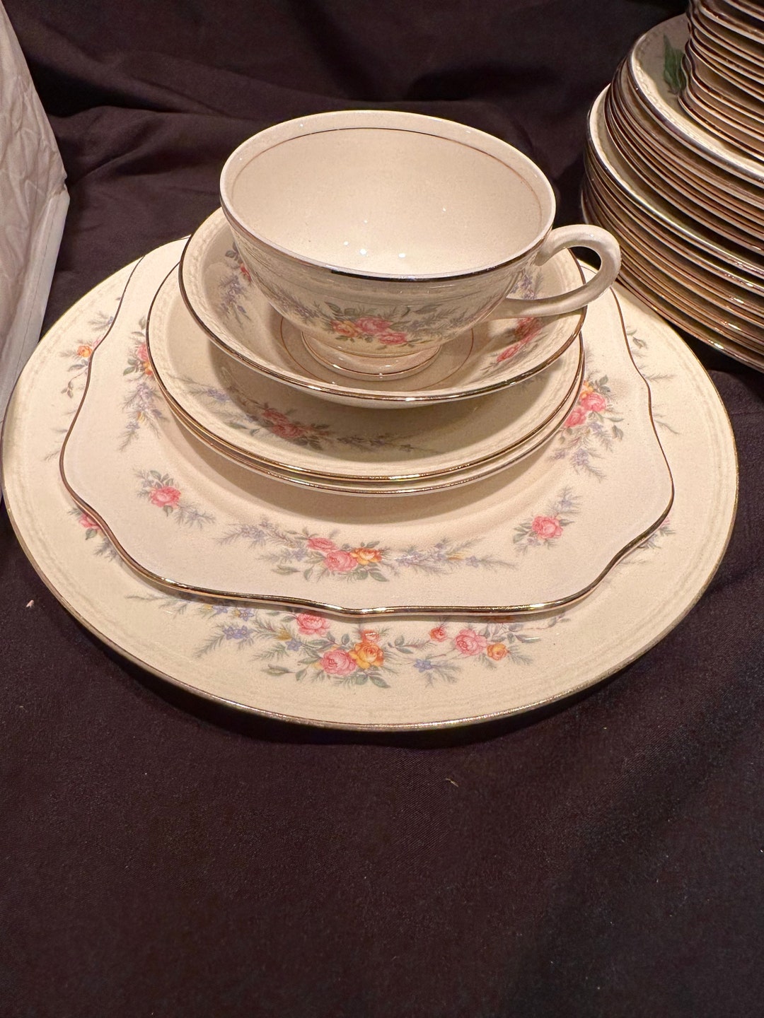 Vintage Homer Laughlin Eggshell Georgian 6 Pc Place Settings for 12 People Plus 9 Serving Pc Prices Various Based Options Etsy