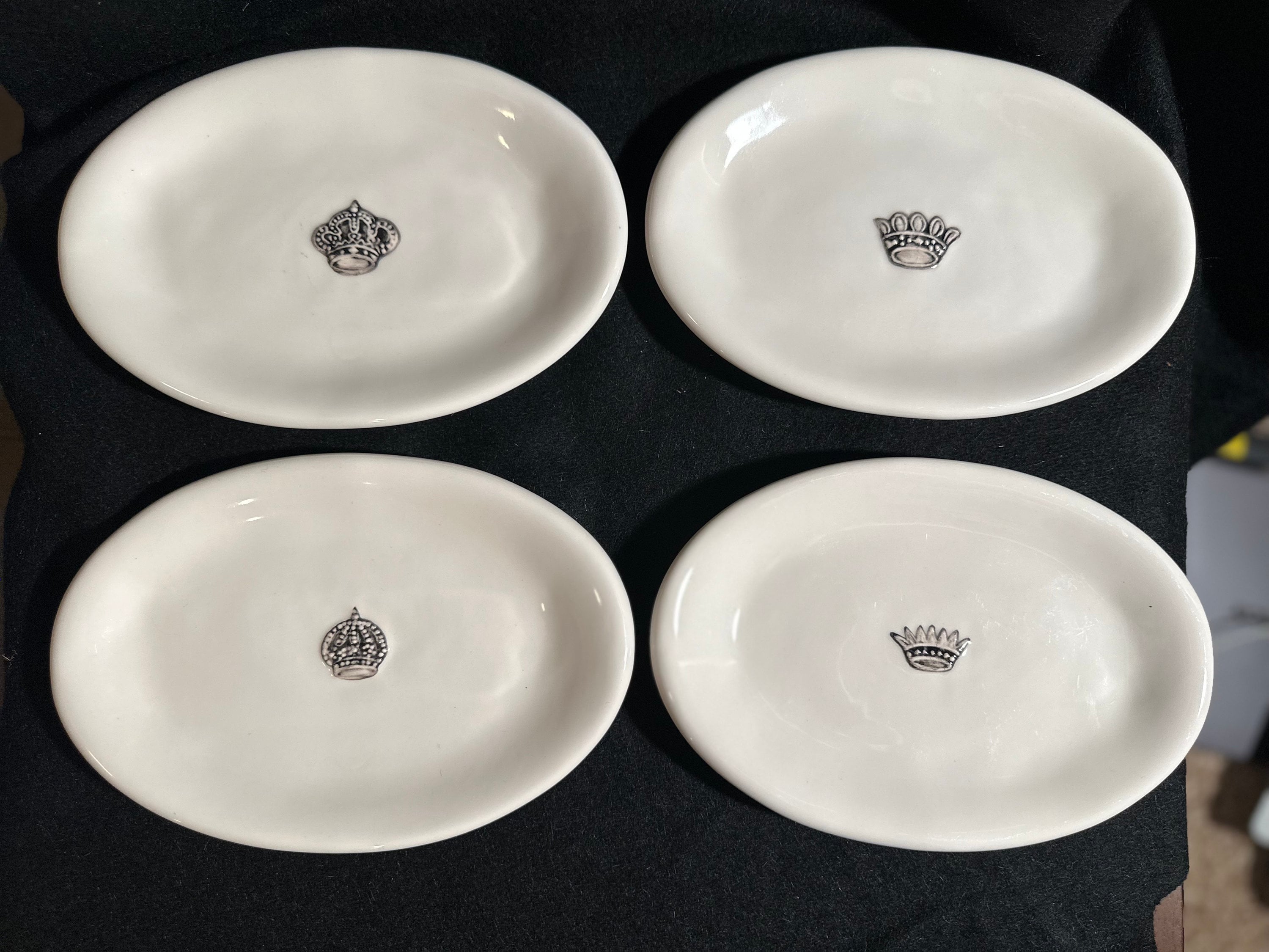 Rae Dunn Kitchenware Appetizer Plate by Magenta | Replacements, Ltd 6 Rae Dunn Dinner Plates DISCONTINUED! main image 2