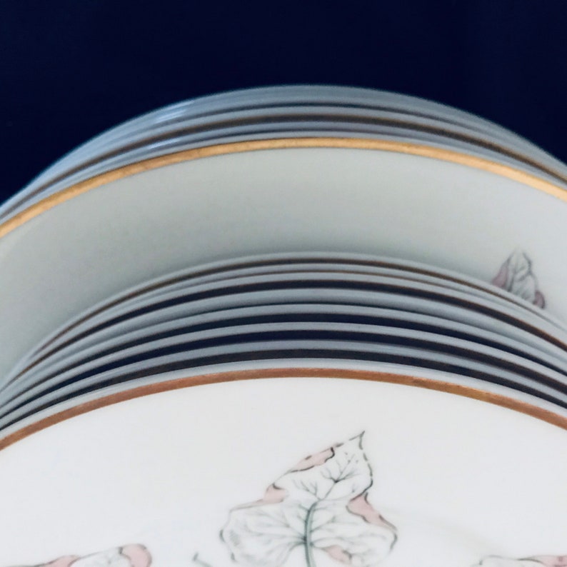 8 Dinner Plates, 8 Salad Plates and 8 Saucer of ROYAL WORCESTER