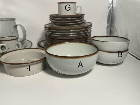 Dansk Brown Mist by Niels Refsgaard – Vintage Dinnerware Options