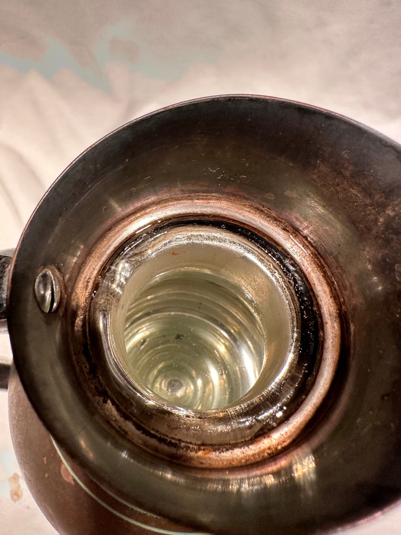 Vintage Landers Frary & Clark Universal Copper or Brass Thermos Carafe ...