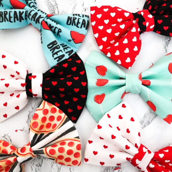 Valentines Bow Tie Etsy