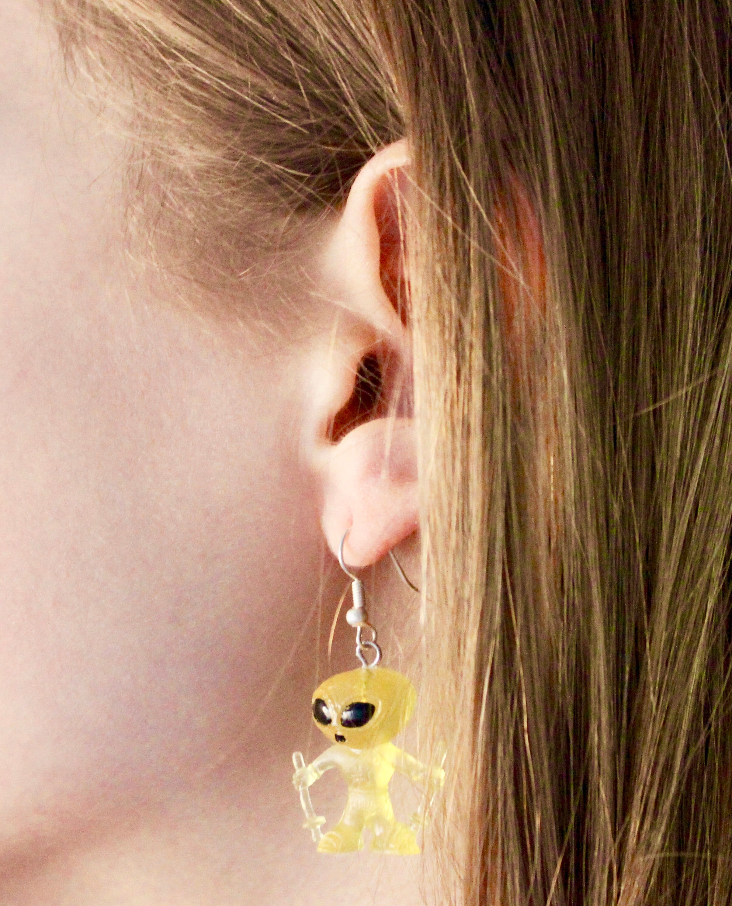 Assorted Toy Alien Dangling Earrings Alien Earrings Multiple Etsy