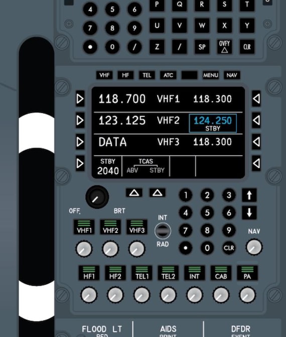 Airbus A321 NEO Cockpit Poster (digital Download) – Pilot Training
