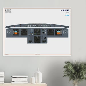 B747-400 Cockpit Familiarization Poster - Three Poster Set