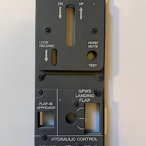 Q400 Landng Gear Control Panel