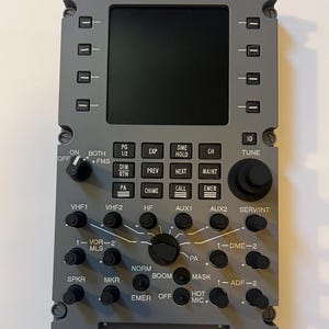 Q400 Dummy ARCDU Panel