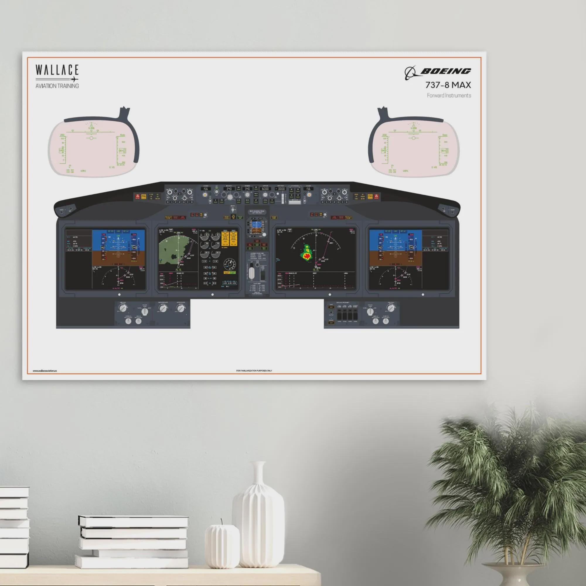 B737 cockpit poster - Etsy 日本