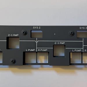 MD11 Hydraulic Control Panel