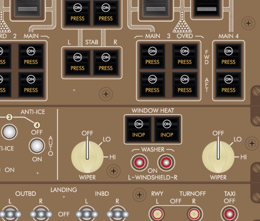 Boeing 747-8i Cockpit Familiarization Poster (printed) - Etsy