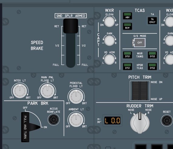 Airbus A380-800 Cockpit Poster (digital Download) – Pilot Training