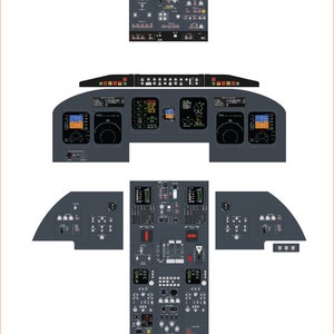Bombardier CRJ-700 Cockpit Familiarization Poster