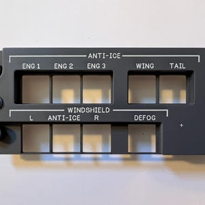MD11 Anti Ice Control Panel