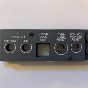 MD11 Annunciator Lights Control Panel