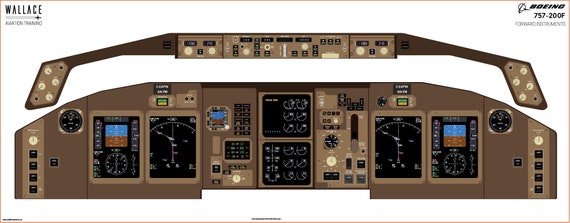 Boeing 757 Cockpit Instruments