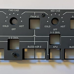 MD11 Air Systems Control Panel