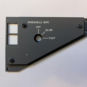 MD11 Right Side Wiper Control Panel