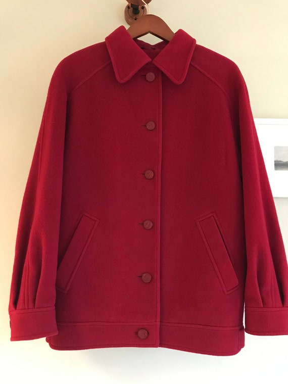 Beautiful Vintage Pure New Wool Ladies DAKS Jacket