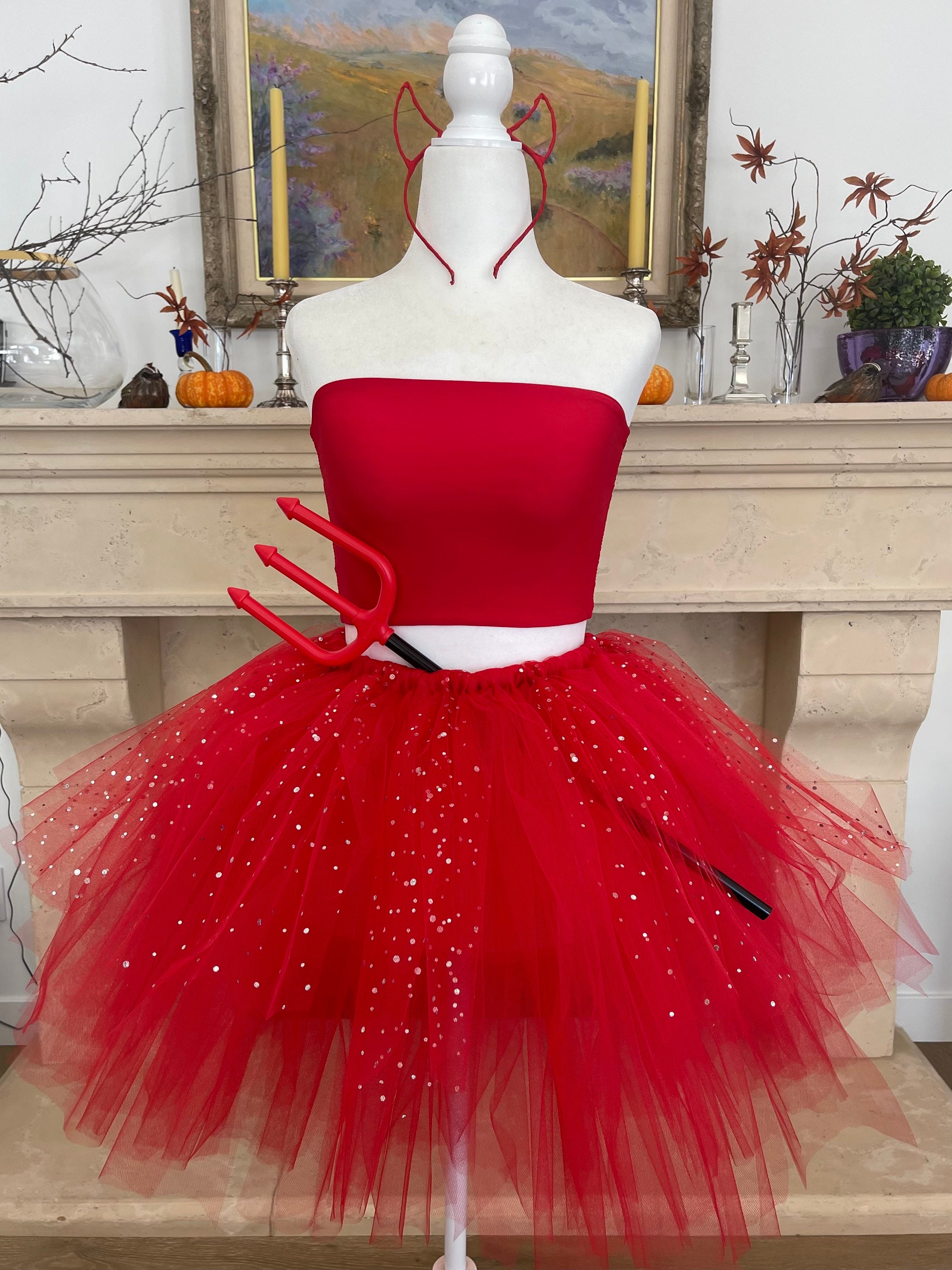 tutu devil costume