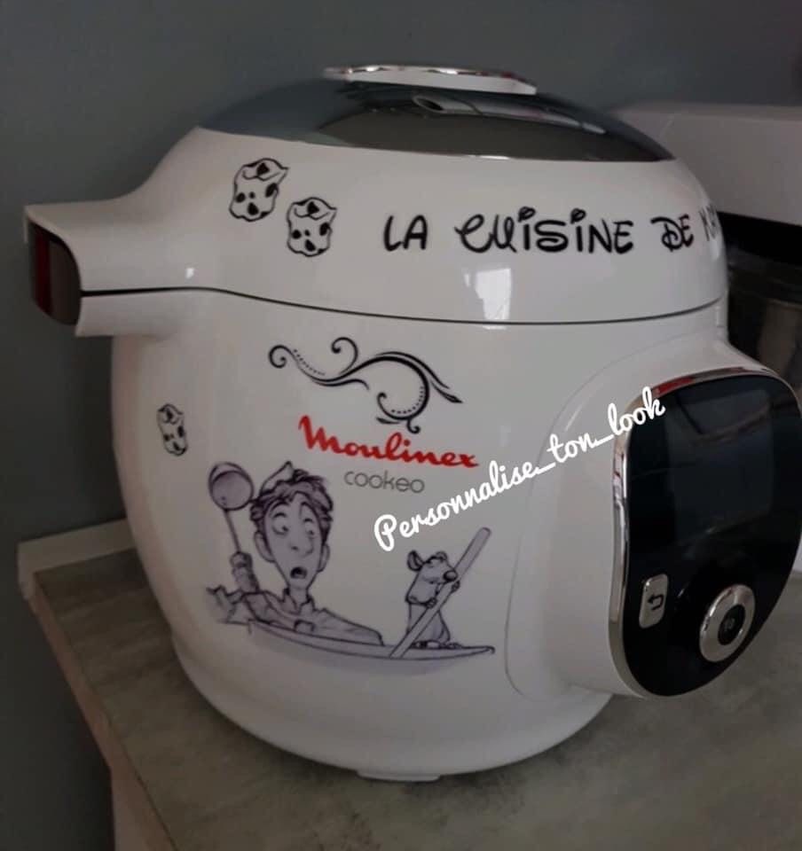 Autocollants Stickers Ratatouille Cookeo Thermomix Cake Factory Companion...