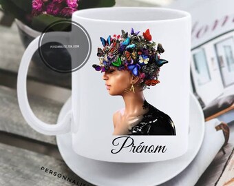 Mug Eva Queen chanteuse tasse chanteuse Eva Queen personnalisable mug personnalisé cadeau enfant Eva queen