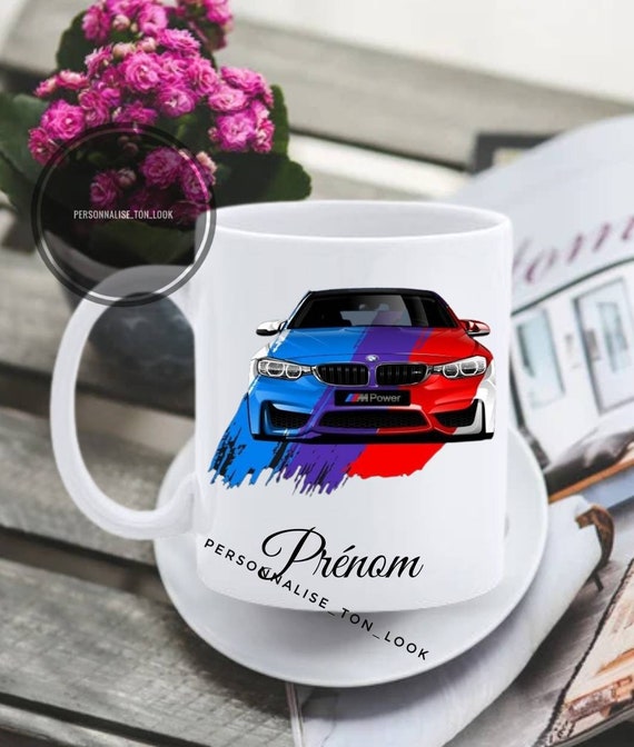 BMW car mug customizable mug BMW car logo