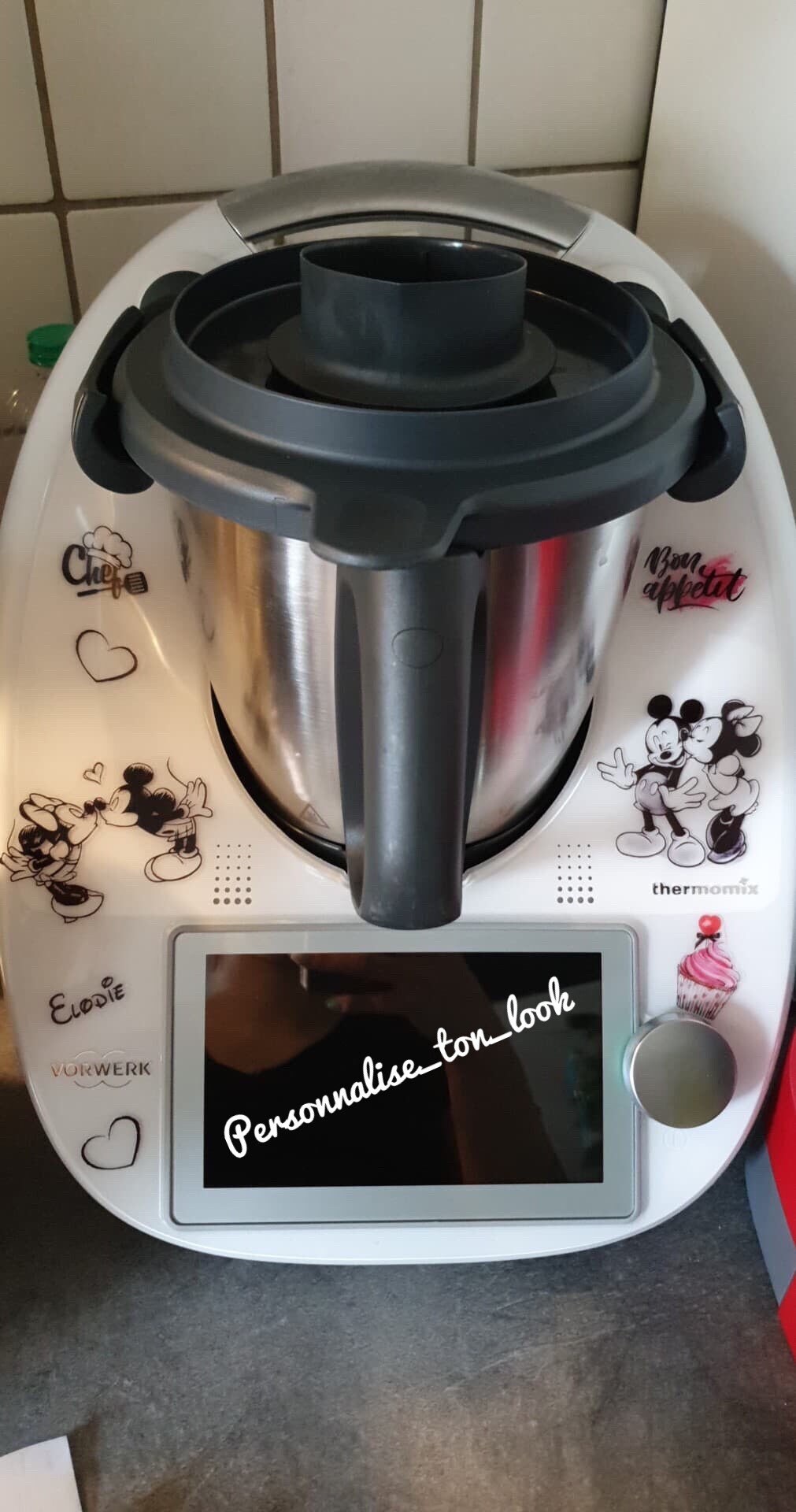 Autocollants Stickers Thermomix Cake Factory Cookeo Mickey Minnie