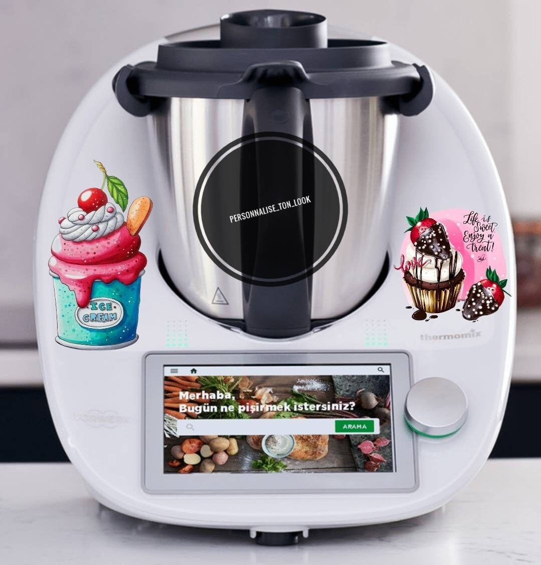 Food Processor Stickers Thermomix Stickers Cookeo Stickers Etsy