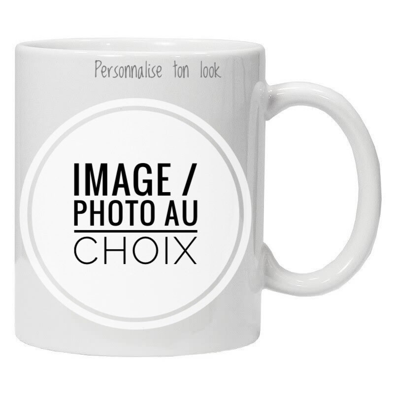 Mug Personnalisé, Mug Personnalisable Prénom Photo Image Au Choix Céramique à Personnaliser