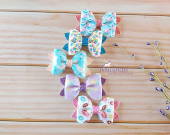 Summer hair accessories on clip, elastic, headband, hair bow